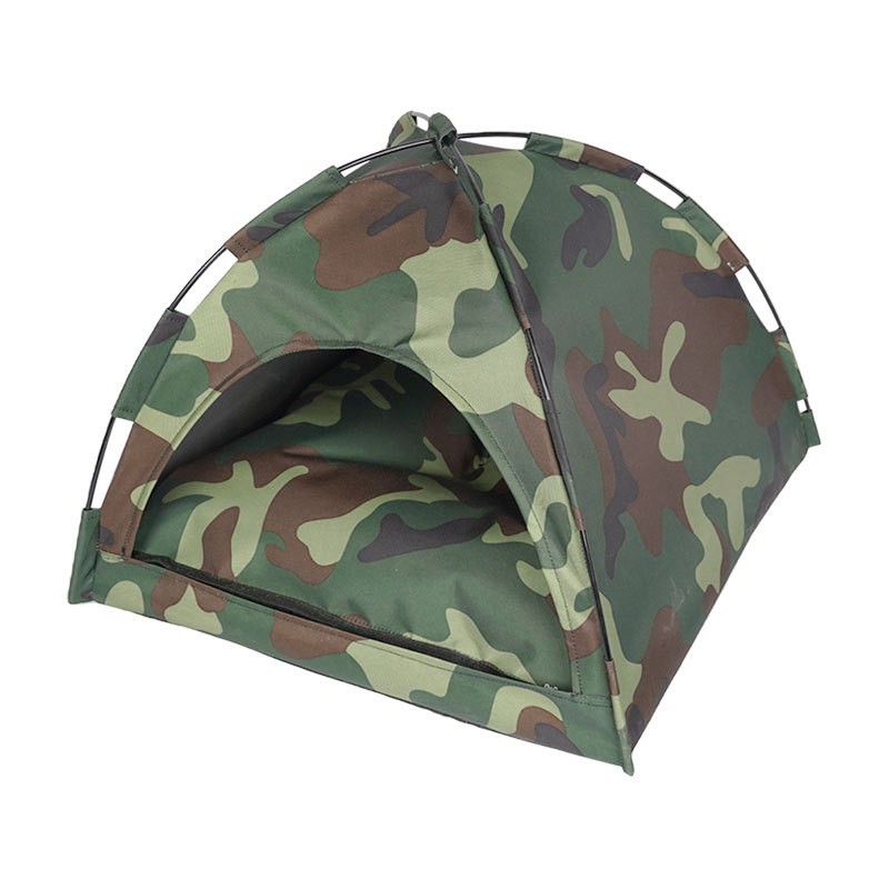 Pet Tent Factory - Camouflage Foldable Kennel Removable Washable Mat