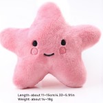 Pet Squeaky Toys Factory - Smile Star Cute Chew Squeaker Plush Toys