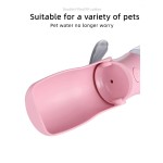 Pet Water Bottle Supplier - 350ml 550ml Portable Collapsible Travel Cup