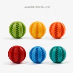 Rolling Dog Ball Factory - Interactive Slow Feeder Chew Toy Treat Dispenser