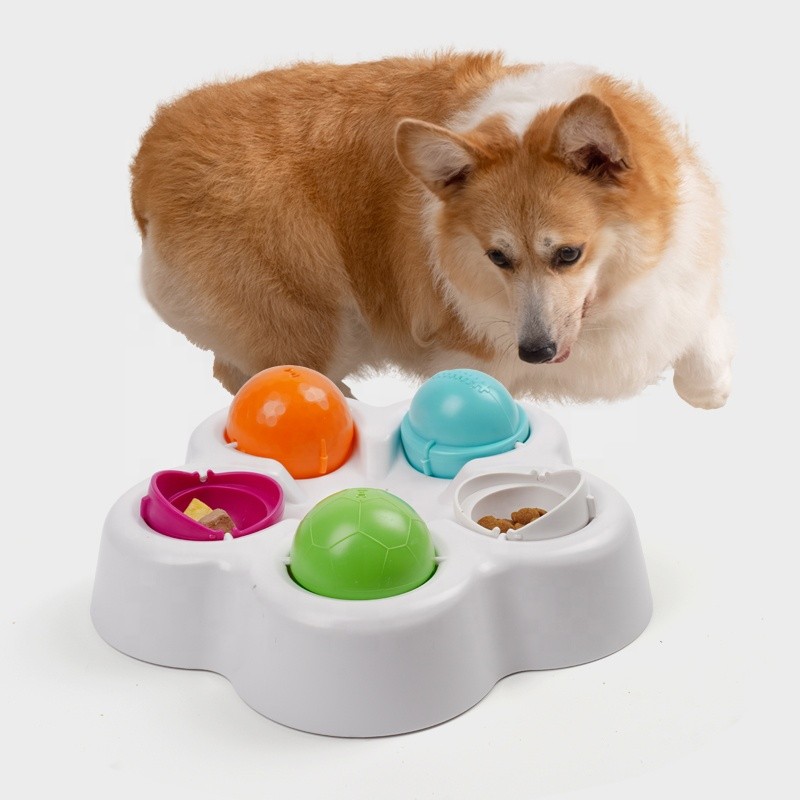 Pet IQ Training Bowl Supplier - 360 Degree Rotatable Puzzle Food Feeder