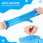 Pet Grooming Gloves Supplier - Silicone Massage Bath Hair Removal Shampoo