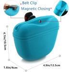 Silicone Treat Pouch Supplier - Small Training Bag Magnetic Closure Leash