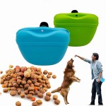 Pet Feed Bag Factory - Portable Silicone Snack Pouch Magnetic Closure