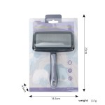 Dog Grooming Brush Manufacturer - Curved Plastic Professional Loose Fur