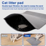 Cat Litter Mat Factory - EVA Double Layer Waterproof Easy Cleaning Trapper