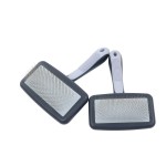 Dog Slicker Brush Supplier - Professional Curved Tool Removes Fur Tangles