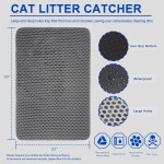Cat Litter Mat Factory - EVA Double Layer Waterproof Easy Cleaning Trapper