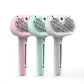 Electric Steam Brush Supplier - USB Rechargeable 3 in 1 Vapor Comb