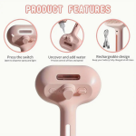 Electric Steam Brush Supplier - USB Rechargeable 3 in 1 Vapor Comb