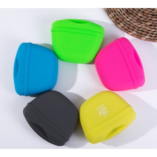 Pet Food Storage Bag Manufacturer - Silicone Feeding Pouch Outdoor Clip