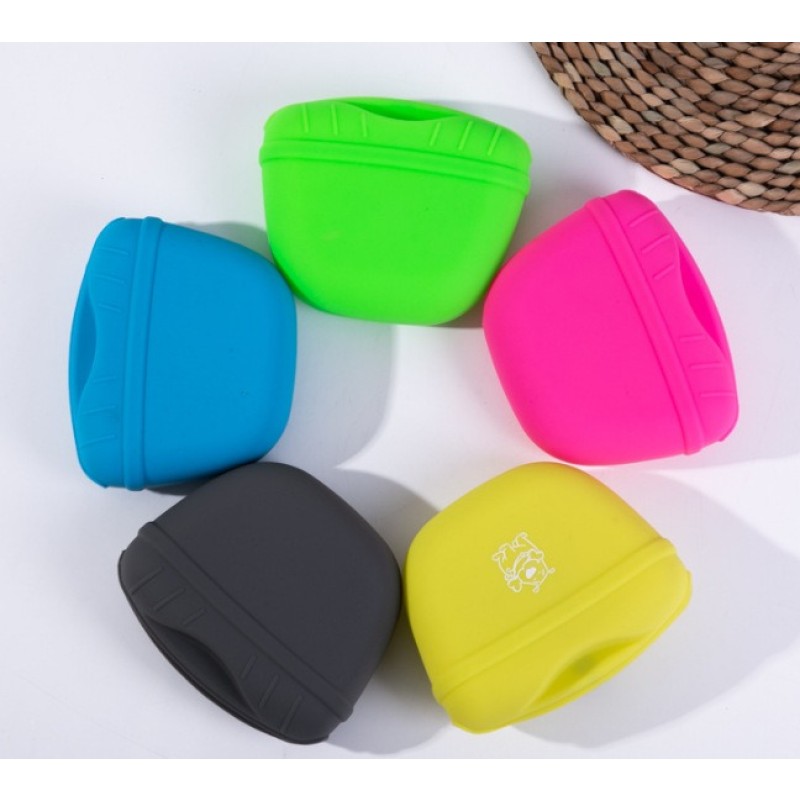 Pet Food Storage Bag Manufacturer - Silicone Feeding Pouch Outdoor Clip