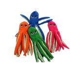 绒面狗玩具工厂-可爱仿真章鱼躲猫猫