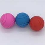 橡胶咬球工厂-耐用7厘米实心弹跳训练