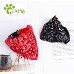 Pet Saliva Towel Supplier - Printed Adjustable Triangle Scarf