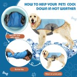 狗降温背心工厂-可调紫外线衬衫户外训练