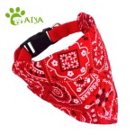 Pet Saliva Towel Supplier - Printed Adjustable Triangle Scarf