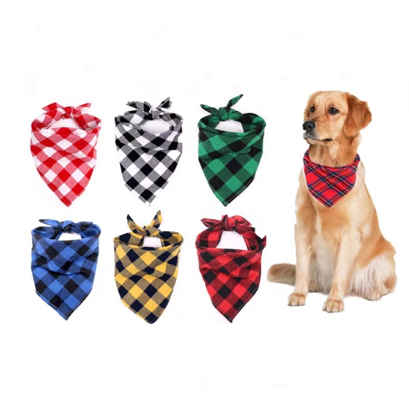 Dog Bandana Supplier - Wholesale Soft 100% Cotton Layer