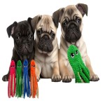 绒面狗玩具工厂-可爱仿真章鱼躲猫猫