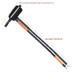 宠物牵引绳厂家-双头防爆尼龙防缠结