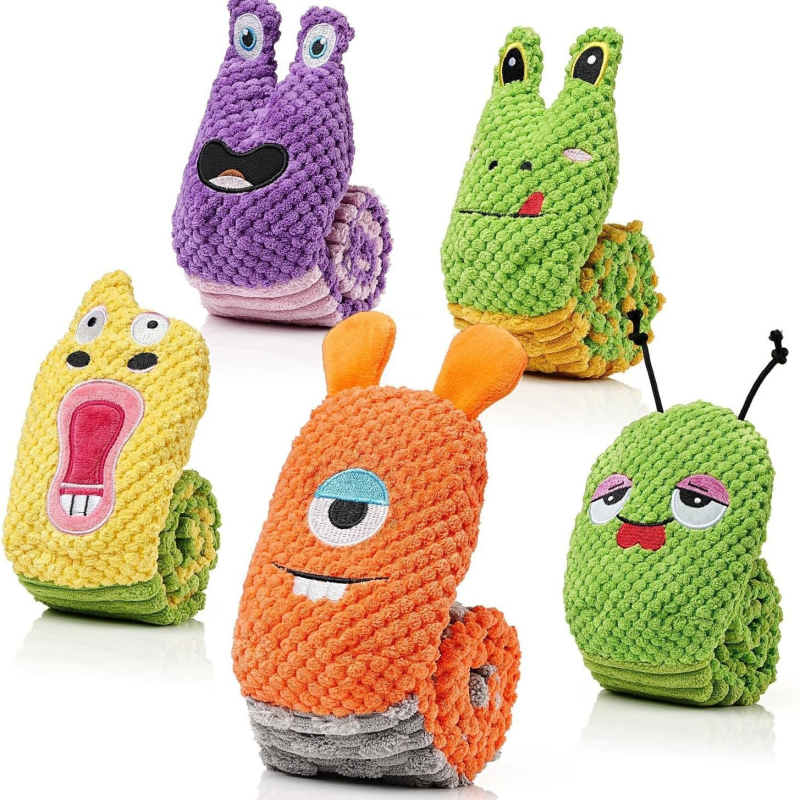 Dog Toy Set Supplier - Five-Piece Corduroy Leather Shell