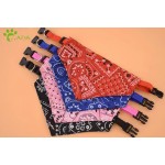 Pet Saliva Towel Supplier - Printed Adjustable Triangle Scarf