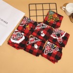 Pet Scarf Factory - Classic Plaid Washable Soft Bibs