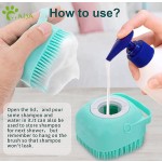 Pet Shampoo Dispenser Factory - Soft Silicone Massage Bath Brush