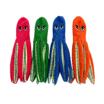 绒面狗玩具工厂-可爱仿真章鱼躲猫猫