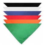 Pet Bandana Factory - Wholesale Solid Color Triangle Sublimation