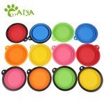 宠物食物碗供应商-免费样品折叠硅胶旅行