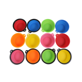 宠物食物碗供应商-免费样品折叠硅胶旅行