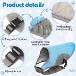 狗降温背心工厂-可调紫外线衬衫户外训练