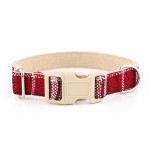 狗项圈供应商-直供亚麻反光可持续