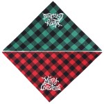 Pet Scarf Factory - Classic Plaid Washable Soft Bibs