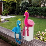 宠物咬胶玩具厂家-批发火烈鸟鹦鹉猫头鹰