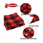 Pet Bandana Set Manufacturer - Christmas Classic Plaid Bibs