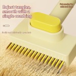 Pet Comb Manufacturer - Stainless Steel Open Knot Comb Floating Hair Removal