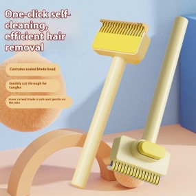 Pet Comb Manufacturer - Stainless Steel Open Knot Comb Floating Hair Removal