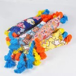 Dog Rope Toy Manufacturer - Interactive Knot Candy Design Teeth Cleaning