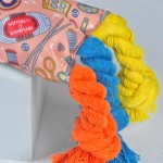 Dog Rope Toy Manufacturer - Interactive Knot Candy Design Teeth Cleaning