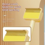 Pet Comb Manufacturer - Stainless Steel Open Knot Comb Floating Hair Removal