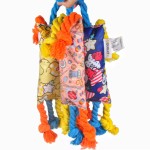 Dog Rope Toy Manufacturer - Interactive Knot Candy Design Teeth Cleaning