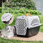 Dog Transport Box Factory - Plastic Airline Approved Handle Metal Door