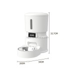 Automatic Pet Feeder Supplier - Factory Wholesale Camera Wifi Audio Flat