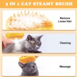 Pet Steam Brush Manufacturer - 3 in 1 Electric Self Cleaning Spray Massage