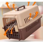Pet Carrier Supplier - Colorful Plastic Small Animal Transport Shipping Cage