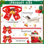 Dog Hair Bows Factory - Christmas Hot Sale Elastic Plastic Clip Band
