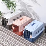 Pet Carrier Supplier - Colorful Plastic Small Animal Transport Shipping Cage