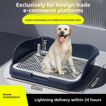 High Fence Dog Toilet Manufacturer - Urinal Guide PP Plastic Detachable Mat